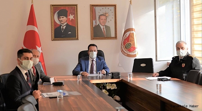 Bilecik&#039;te korona virüs tedbirleri toplantısı yapıldı