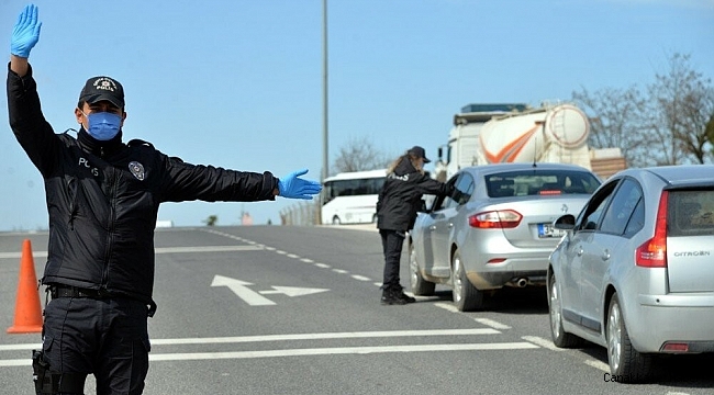 Bilecik&#039;te sokağa çıkma kısıtlamasına uymayan 1 kişiye 3 bin 150 TL idari para cezası kesildi