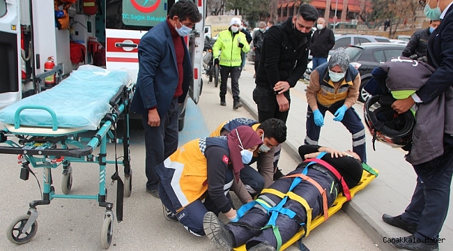Bilecik&#039;te trafik kazası, 1 kişi yaralandı
