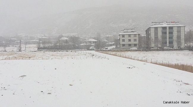 Bingöl karla beyaza büründü