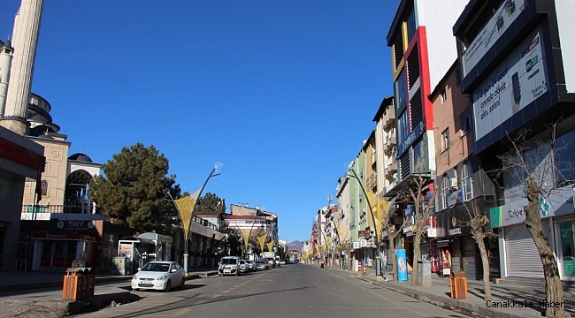 Bingöl&#039;de sokağa çıkma kısıtlaması sessizliği