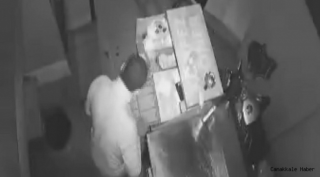 Bir gecede 2 iş yerinden hırsızlık yaptı