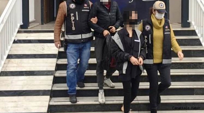 Biri kadın iki hırsız suçüstü yakalandı