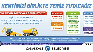 Birlikte temiz tutacağız