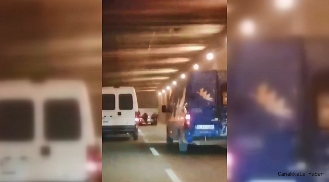 Bisikletli gençlerin tehlikeli yolculuğu