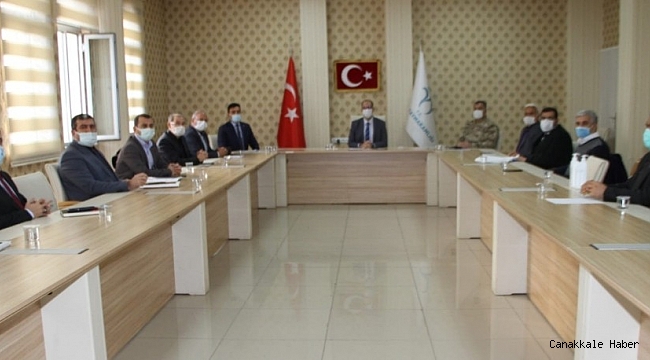 Bismil&#039;de pandemi toplantısı düzenlendi