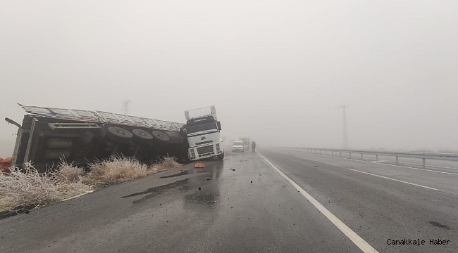 Bitlis-Güroymak karayolu yoğun sis ve buzlanmadan dolayı kapandı