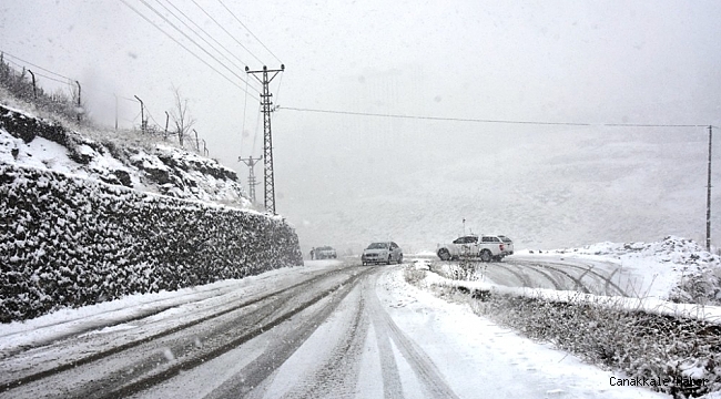 Bitlis&#039;te kar yağışı