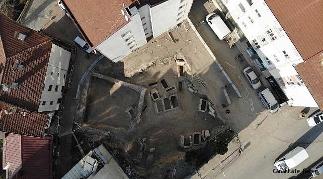 Bolu&#039;da inşaat kazısında tarihi eser kalıntıları bulundu