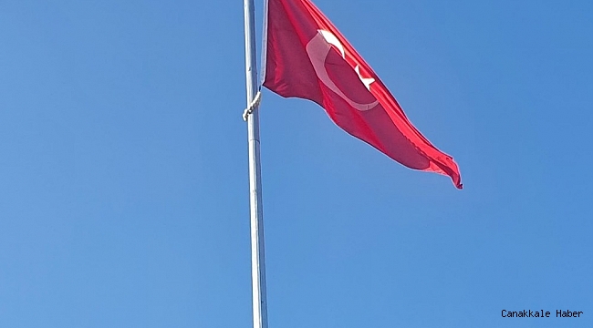 Bölükyayla&#039;ya dev Türk Bayrağı dalgalandırıldı