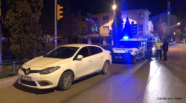 Boş sokaklarda alkollü araç kullanırken yakalandı