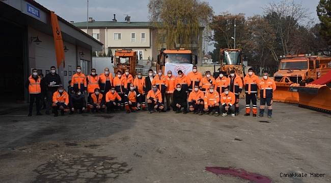 Boyabat Karayolları ekipleri sezonu açtı