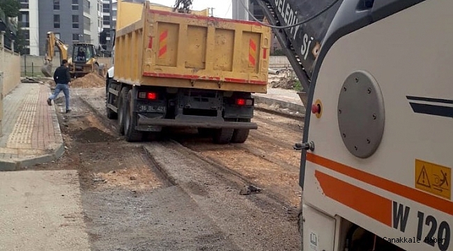 Bozulan yollara anında müdahale