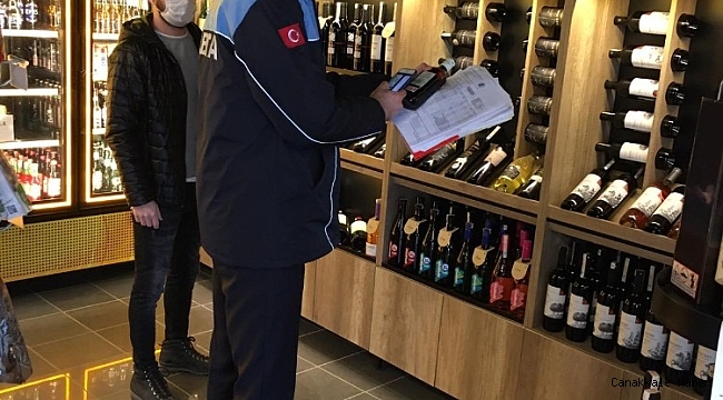 Büfelere yılbaşı denetimi