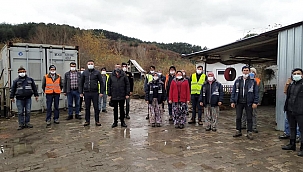 Bülent Öz’den emekçiye ziyaret