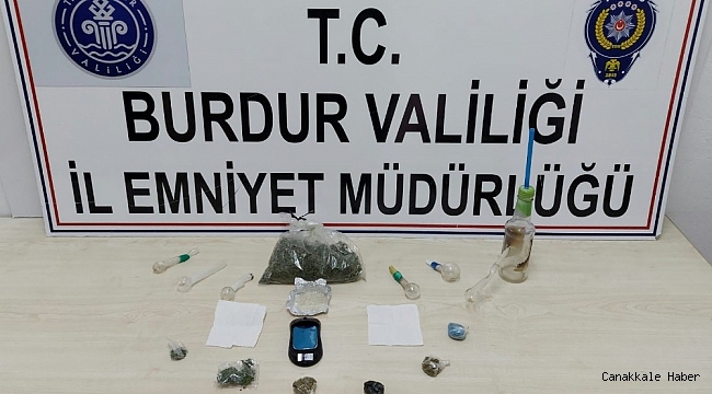 Burdur'da 2 uyuşturucu taciri tutuklandı