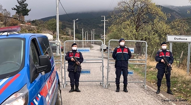 Burhaniye&#039;de Dutluca Mahallesi karantinaya alındı