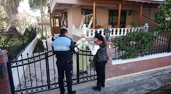 Burhaniye&#039;de karantinada olanlara belediye desteği