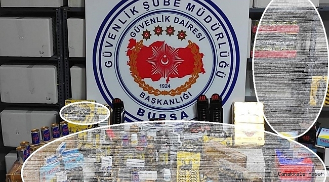 Bursa polisinden 1,5 milyon liralık uyarıcı ilaç baskını