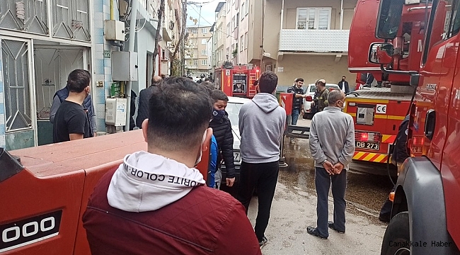 Bursa&#039;da alevlerden daha çok korana tehlike saçtı