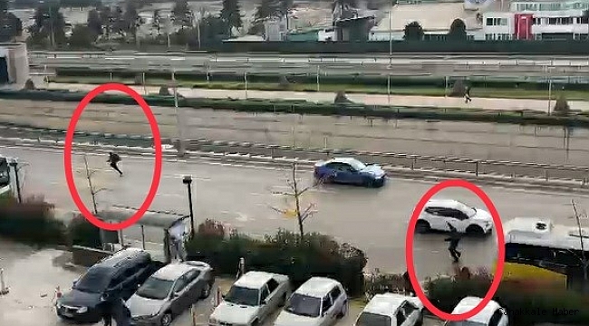 Bursa&#039;da nefes kesen takip...Polis kaçan hırsızı böyle yakaladı