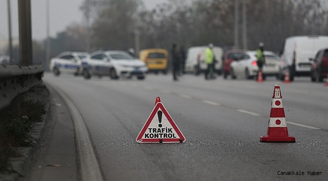 Bursa'da sokağa çıkma kısıtlamasında polislerin denetimleri aralıksız sürüyor