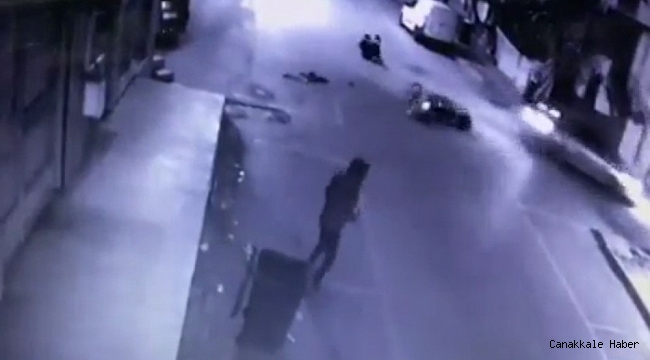 Bursa'daki feci kaza güvenlik kamerasında