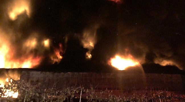 Bursa&#039;daki yangında 5 milyonluk hasar medyana geldi