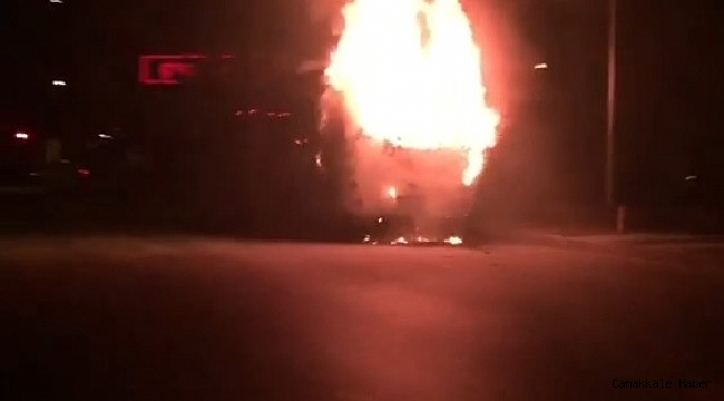 Bursa&#039;nın göbeğinde korkutan yangın