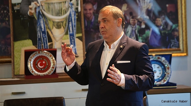 Bursaspor Başkanı Erkan Kamat: &quot;Destekler büyük önem arz ediyor&quot;