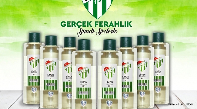 Bursaspor Kulübü, lisanslı kolonya satışına başladı