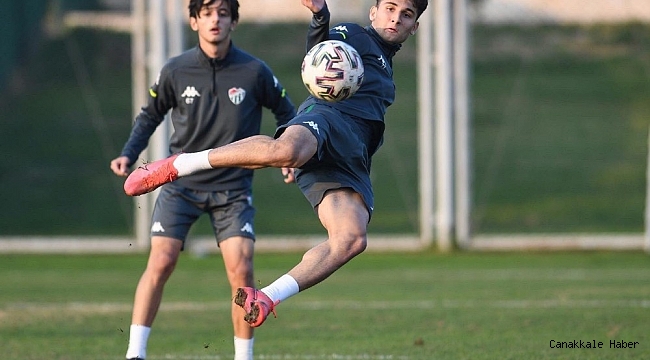 Bursaspor taktik antrenman yaptı