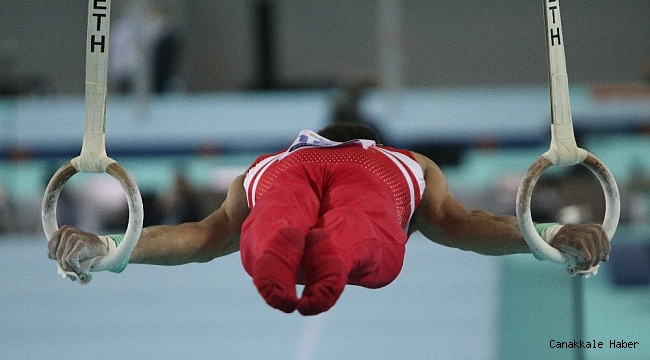 Büyük Erkekler Artistik Cimnastik Milli Takımı göz doldurdu