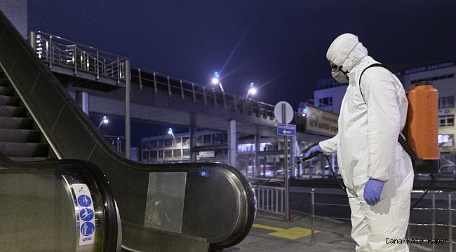 Büyükşehir, 2.5 milyon maske dağıttı, 80 bin litre dezenfektan ile şehri dezenfekte etti
