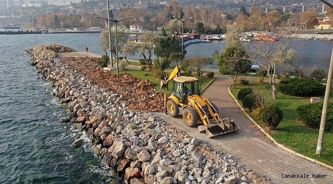 Büyükşehir, Hereke Sahili'nde çalışmalara başladı