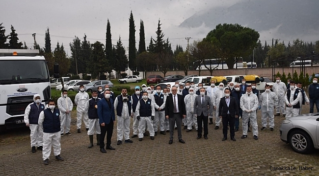 Büyükşehir sokağa çıkma kısıtlamasında hizmetlerine devam etti