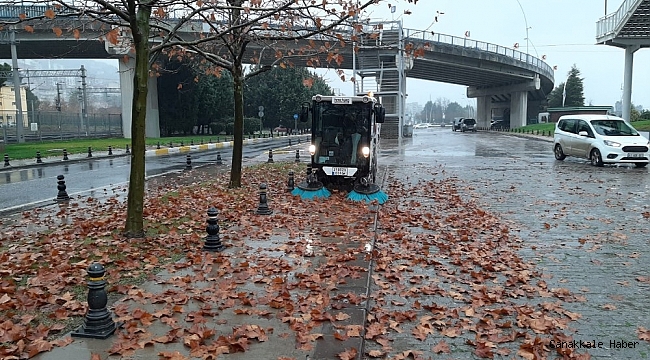 Büyükşehir yağmura karşı tüm ekipleriyle sahada