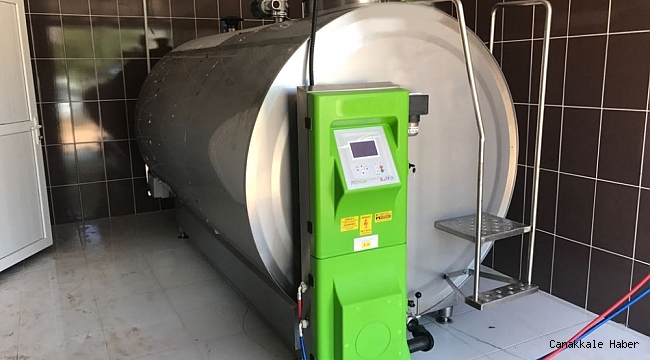 Büyükşehir&#039;den besicilere süt tankı desteği