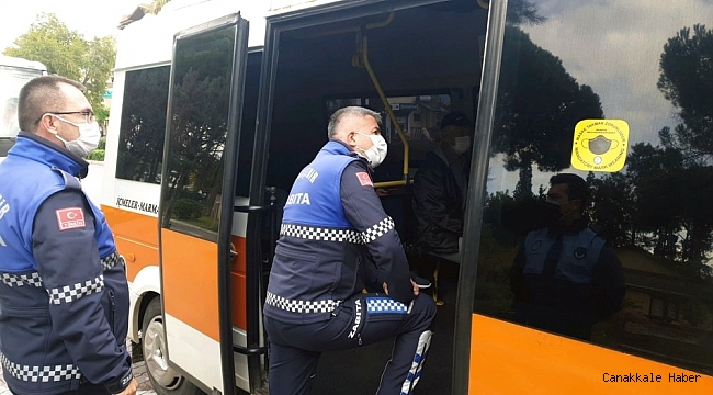 Büyükşehir&#039;den toplu taşıma araçlarında Korona virüs denetimi