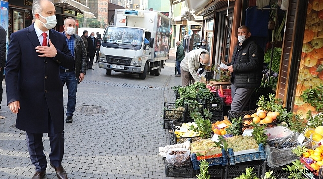 Büyükşehirden esnafa destek