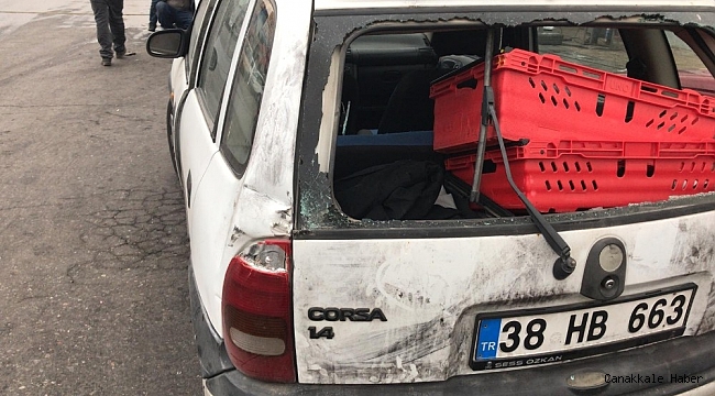 Çalınan araç terk edilmiş halde bulundu