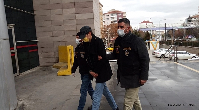 Çalıntı otomobille hırsızlık yapan şüpheli yakalandı