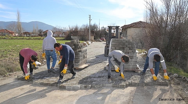 Çameli&#039;de üst yapı çalışmaları devam ediyor