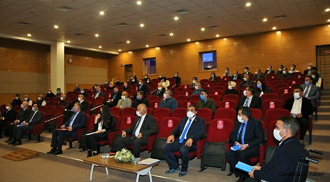 Çandıroğlu, Milli Eğitim&#039;deki idareci ve şeflerle bir araya geldi