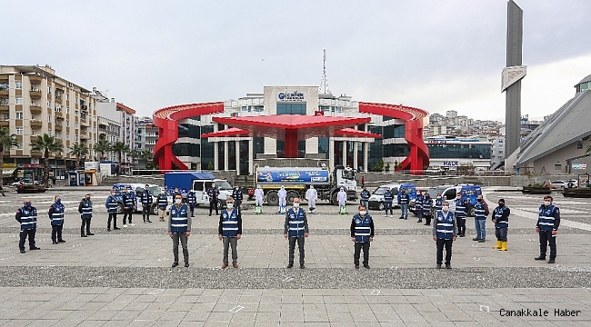 Canik&#039;in korona savaşçıları: &quot;Biz sizin için varız&quot;