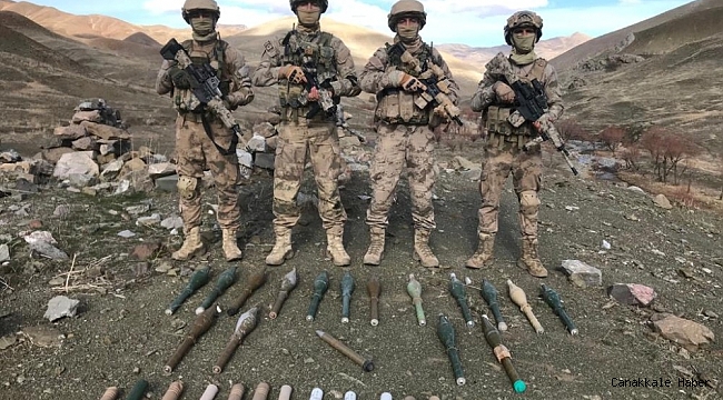 Çatak'ta terör operasyonu