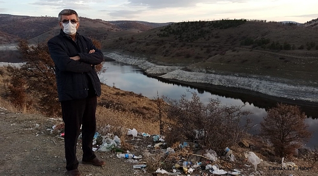 Çatören barajı çevresinde başka bir sorun da çevre kirliliği