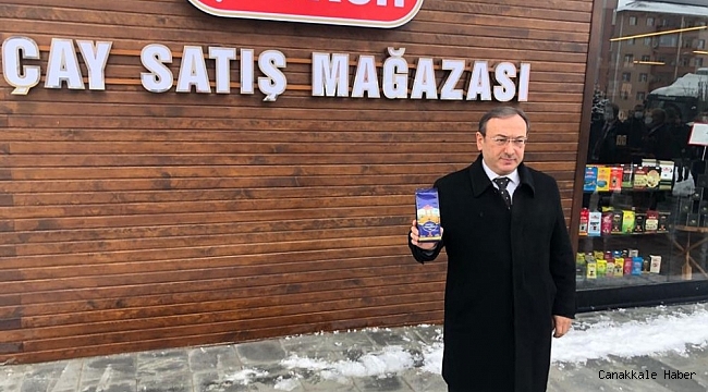Çaykur&#039;un 5. satış mağazası Erzurum&#039;da açıldı