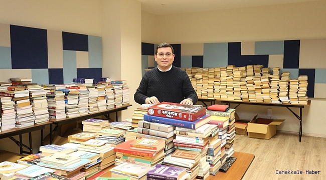 Cemil Meriç Kitaplığı'na 3 ayda 36 bin kitap bağışlandı