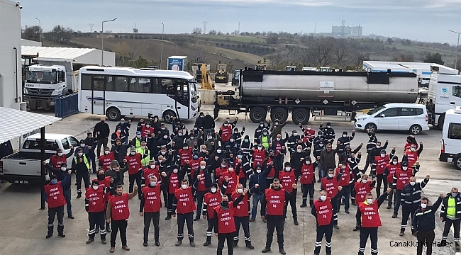CHP&#039;li Tekirdağ Büyükşehir Belediyesi&#039;nde 2 bin 500 çalışandan iş bırakma eylemi